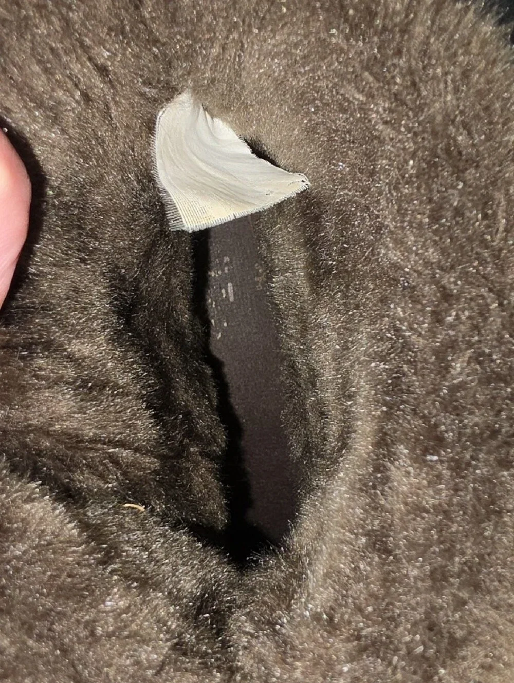Women’s Brown Suede Fur-Trim Winter Boots